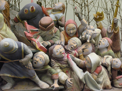 The Passion of the Christ (note the man offering a crown and a sword instead of a cross).