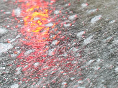 `Honey, did you just see a flash go off inside the car wash?`