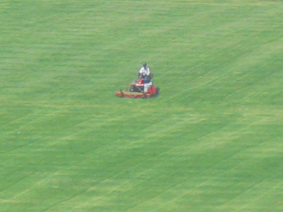 I wonder if he even watches soccer.