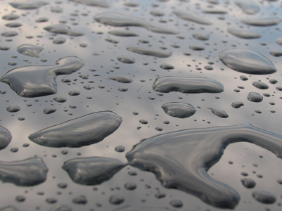 Nature provided yet another free car wash today.