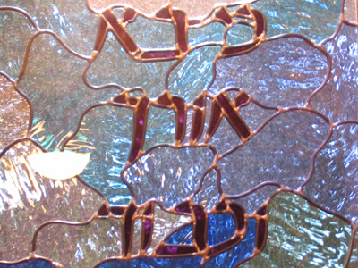 Jewish stained glass.
