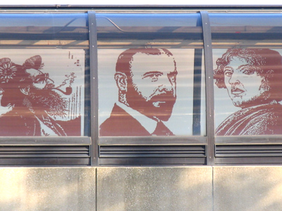 Captive artists held against their will.