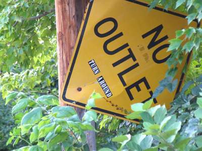 I`d turn back if I were you.