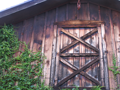 It may look like a barn, but my neighbors park their convertible in it.