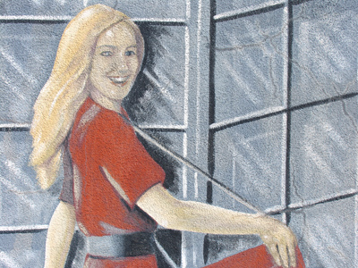 Sure, she`s cute, but she has no depth.