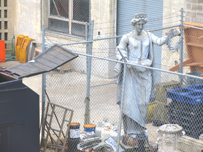 Liberty restrained in the name of security.