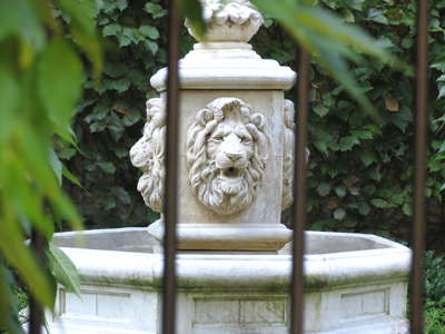 Like some `70s cop show, I went out today to shoot a fence.