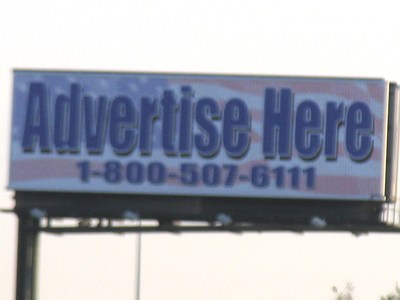 If you`re patriotic and you love America, you`ll advertise here.
