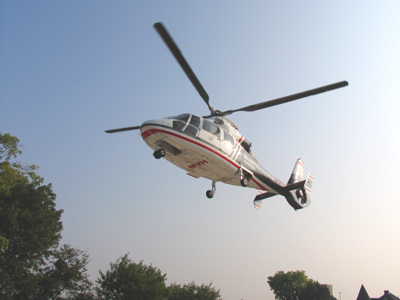 I had to be airlifted due to a week`s exposure to hay.