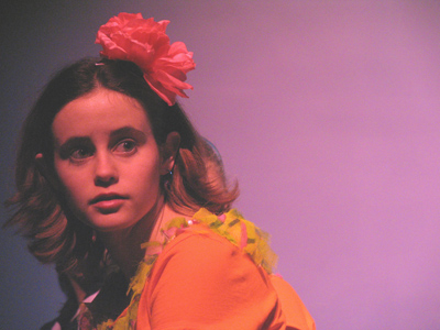 Like some Degas chanteuse.