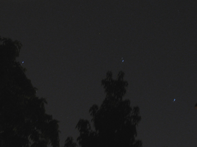 Not exactly the Hubble, but it was my first attempt to photograph stars.