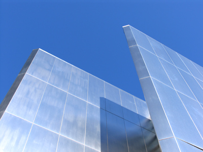 With a stainless steel building, you can do renovations using a Brillo pad.