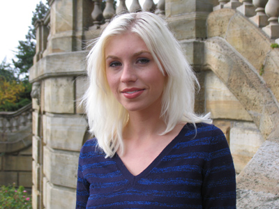 Then I went to the Art Institute and she was there too.