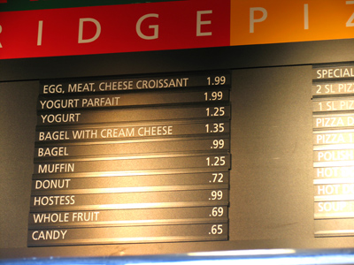 Who wants fruit when candy is cheaper?