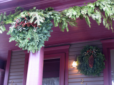 My front porch, yes.  My handiwork, no.