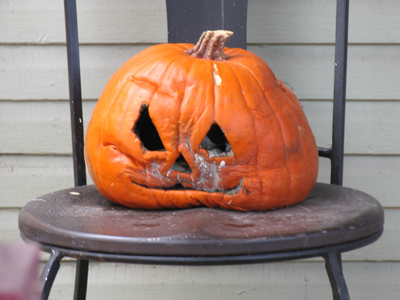 As long as you`re looking back at old pictures, see how this has changed since October 31.