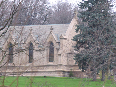 Having driven down this street all my life, I was surprised to find someone had put a church there.