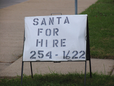 Saint Nicholas struggles to maintain relevance in an age of mail-order catalogs and Internet shopping.