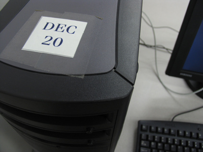 This computer says DEC 20 all year, not just on December 20.
