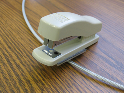 WHAT I DO ALL DAY:  Feed the staplers.