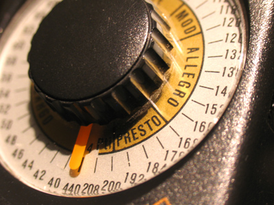 Unused devices in my living room: metronome.