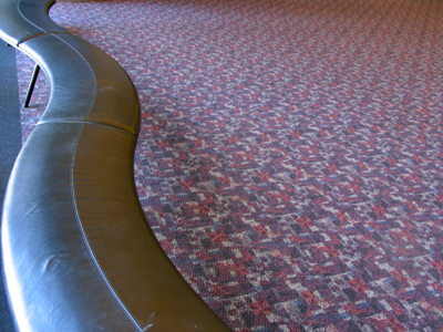 More curves in the lobby.