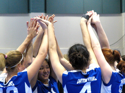 `You know, a sprinkle a day helps keep odor away.`