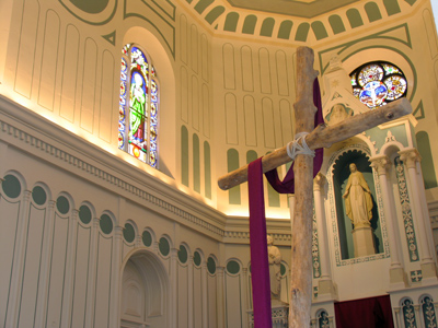 They put a purple cloak around Him, and having woven a crown out of thorns they put it on His head. MATTHEW 27: 28, 29