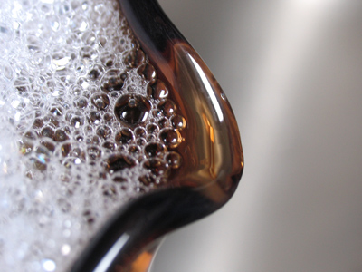 Sink suds -- more bubbles in my kitchen.
