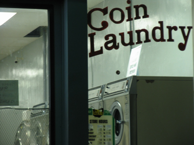 I come here whenever I want to wash my coins.