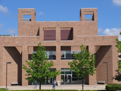 The building seems to want to say `Oink!`