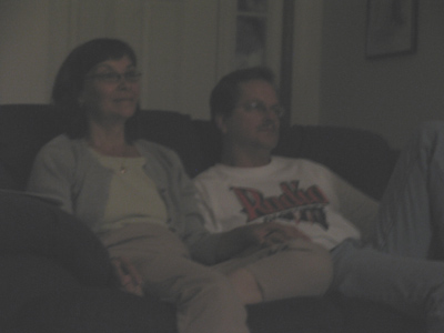 `Those wonderful people out there in the dark.` Norma Desmond in `Sunset Boulevard` [Married two weeks and they`re still holding hands!]