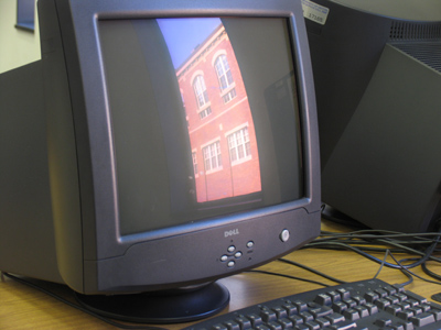 By taking the Virtual Campus Tour, students can view all the university buildings right on their computer screens.