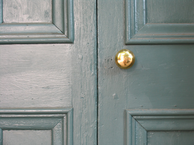 What`s behind the green door?