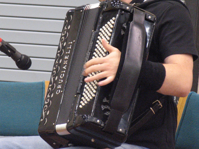 Well, an accordian is okay too.