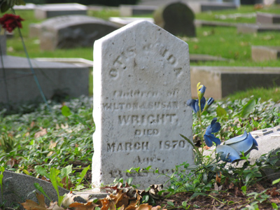 This Wright brother never flew;  alas, he never walked.