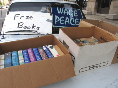 Doesn`t he know WAR IS PEACE, IGNORANCE IS STRENGTH?