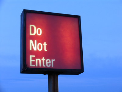 This sky is off limits.