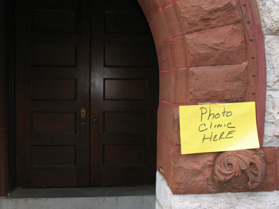 Are your photos feeling ill?  Rush them to the Photo Clinic.