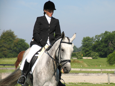 Though the stallion was a gift from that abhorrent Ashton, Veronica nevertheless grew to love her gentle Apollo.