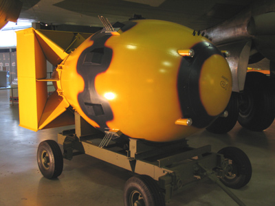 Nicknamed `Fat Man,` the weapon exploded with a force equal to 20,000 tons of TNT.