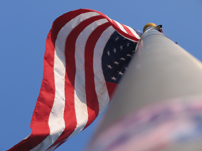 Every heart beats true for the red, white and blue.