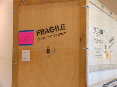 Part of the tomb of Thutmose III, ruler of Egypt in the 15th century BC.  Yeah, let`s not drop it.