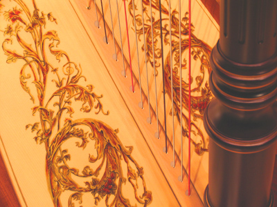 Praise Him with the sound of the trumpet: praise Him with the psaltery and harp.  PSALM 150:3