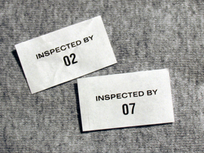 Every eight or ten years, I buy myself some new clothes.