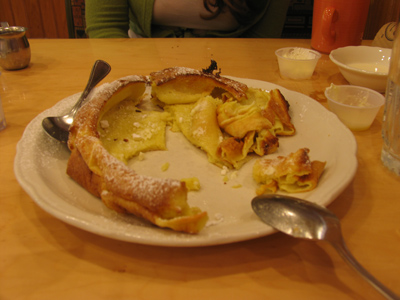 Thirty seconds later.  Imagine what we could`ve done if we`d had forks.