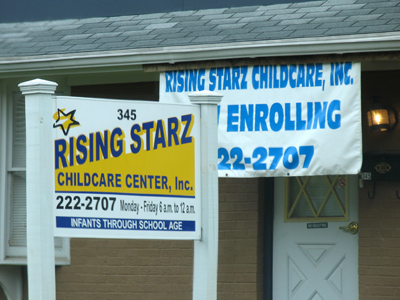 The kids who go here will have a hard time spelling the word right.