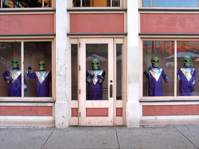 There`s something a little odd about my new neighbors.