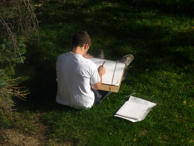 I sit in a tree blind for hours waiting for shots like this.