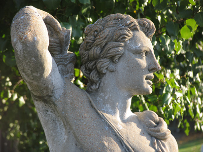 In constant danger of being tickled.